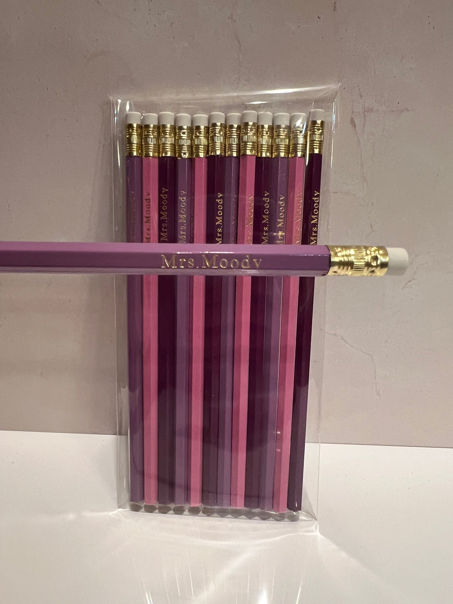 Personalized Pencils- Set of 6 or 12