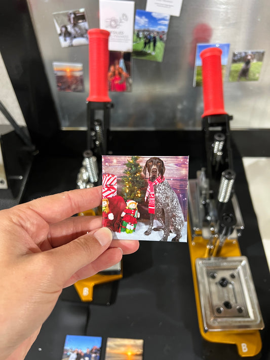 2.5" x 2.5" Custom Photo Magnet