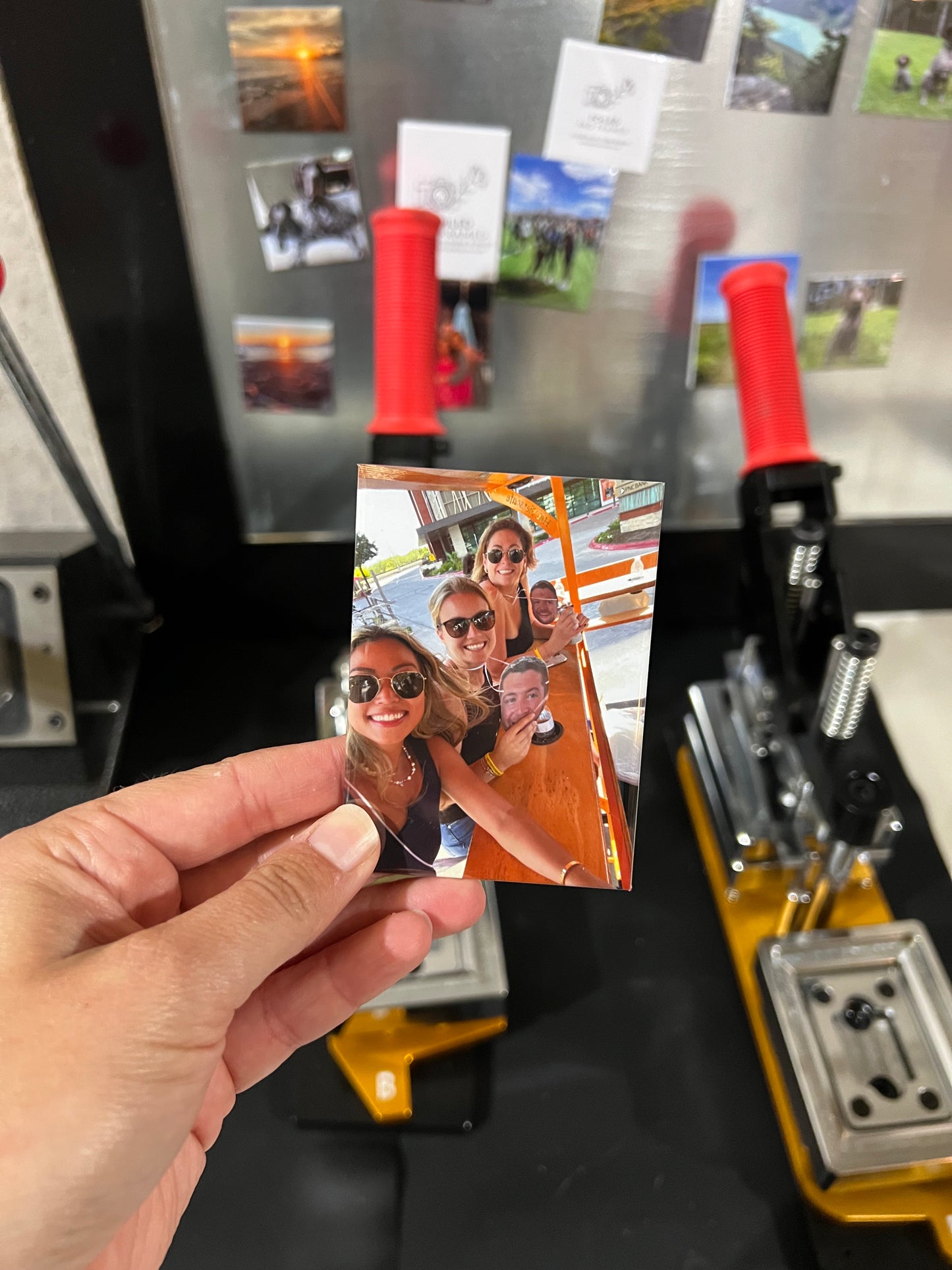 3.5" x 2.5" Custom Photo Magnet