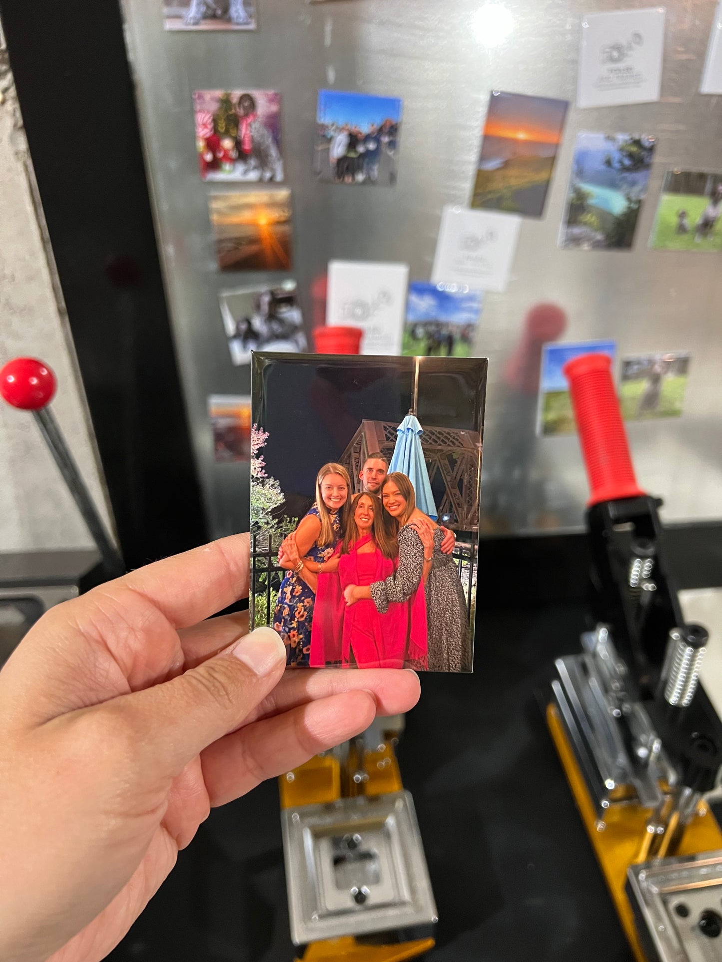 3.5" x 2.5" Custom Photo Magnet