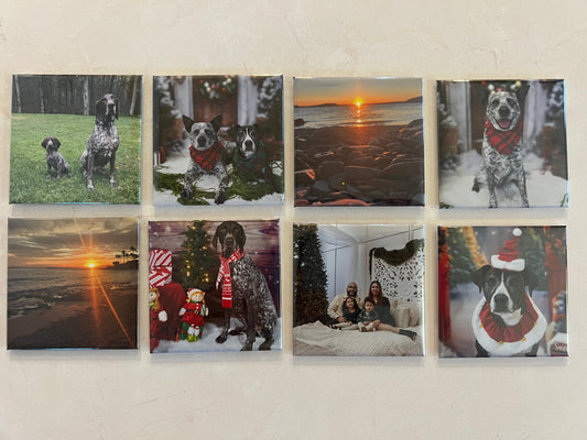 2.5" x 2.5" Custom Photo Magnet