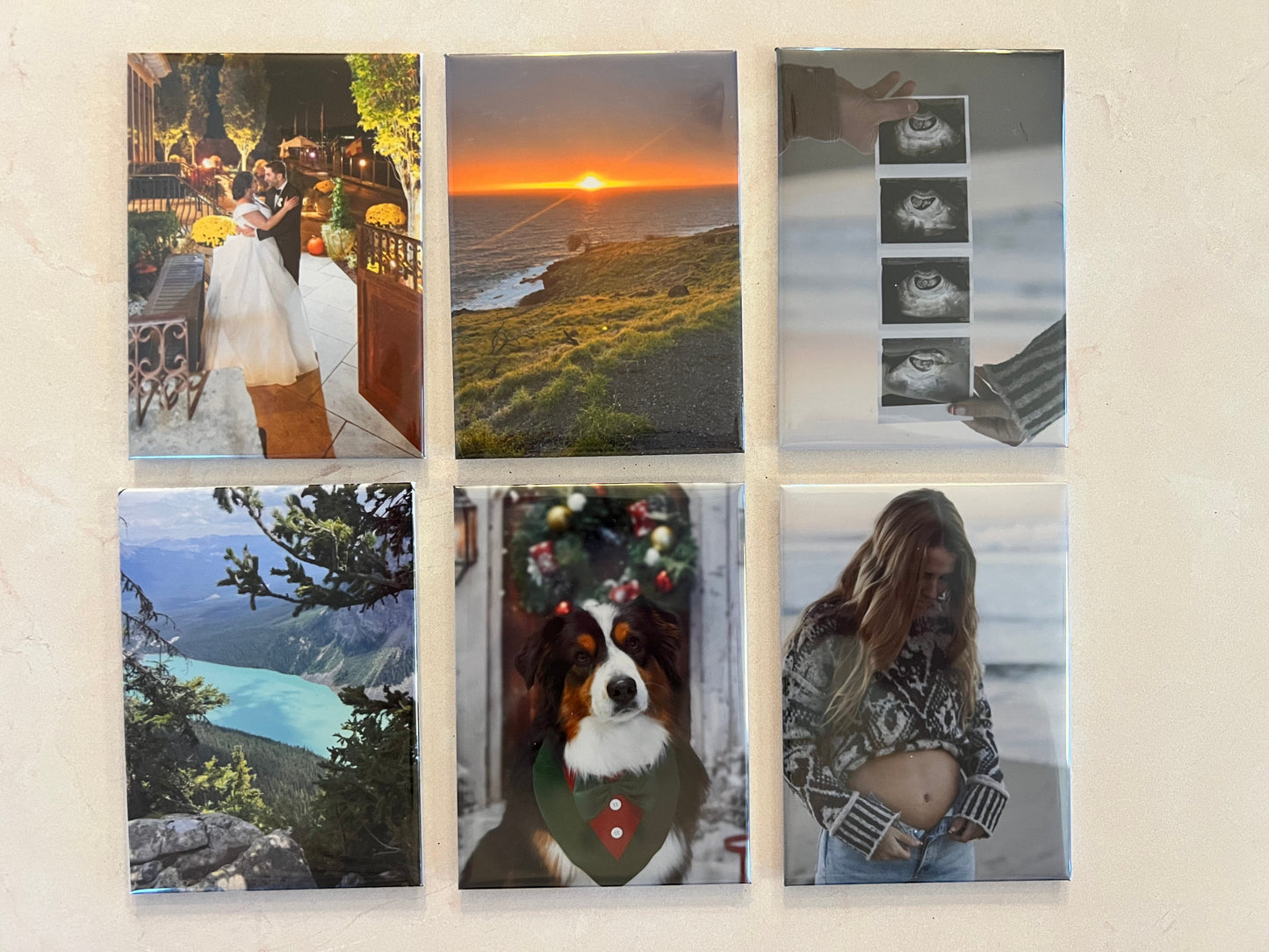 3.5" x 2.5" Custom Photo Magnet