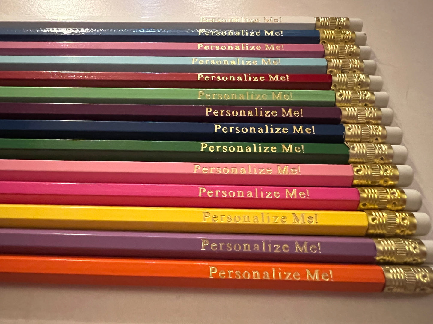 Personalized Pencils- Set of 6 or 12